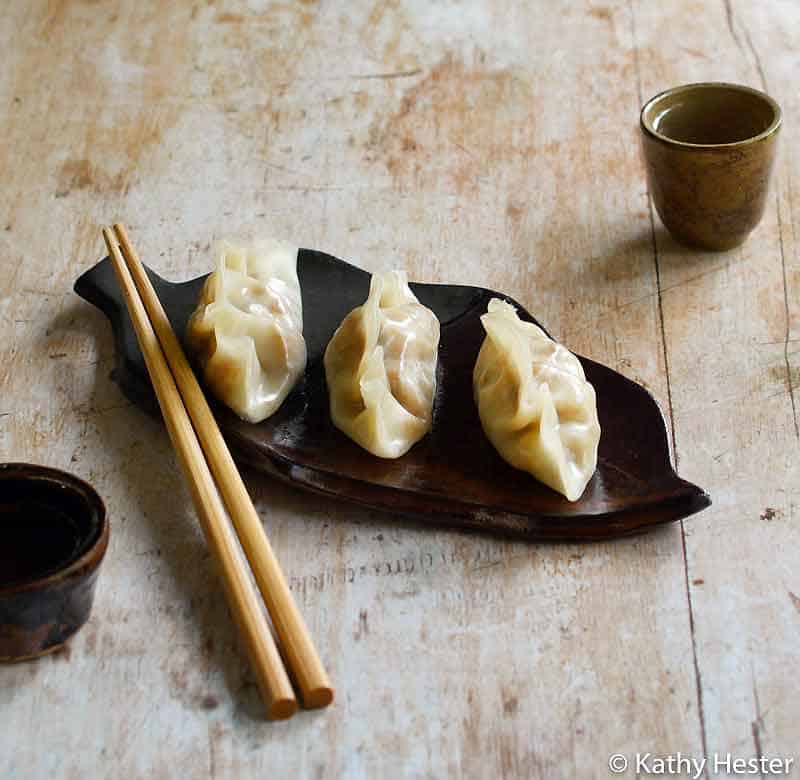 Instant Pot Steamed Dumplings - Herbivore Cucina