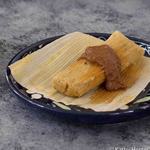 Pumpkin Instant Pot Tamales with No Oil Added-image