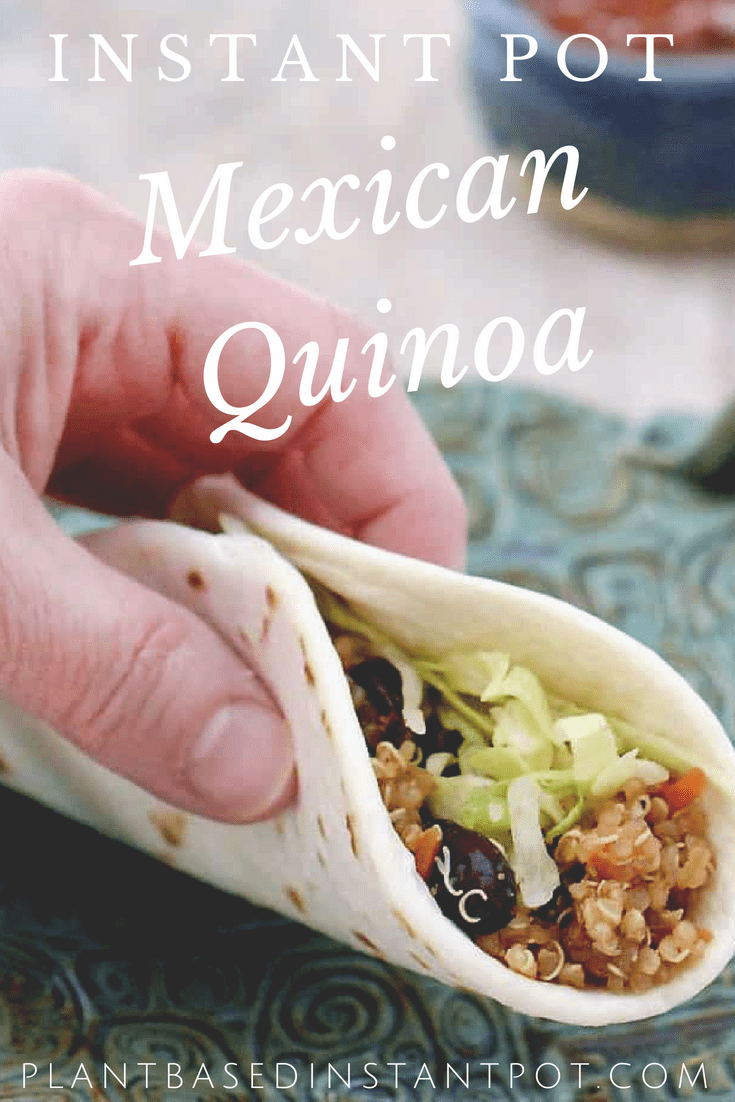Instant Pot Mexican Quinoa with Black Beans 