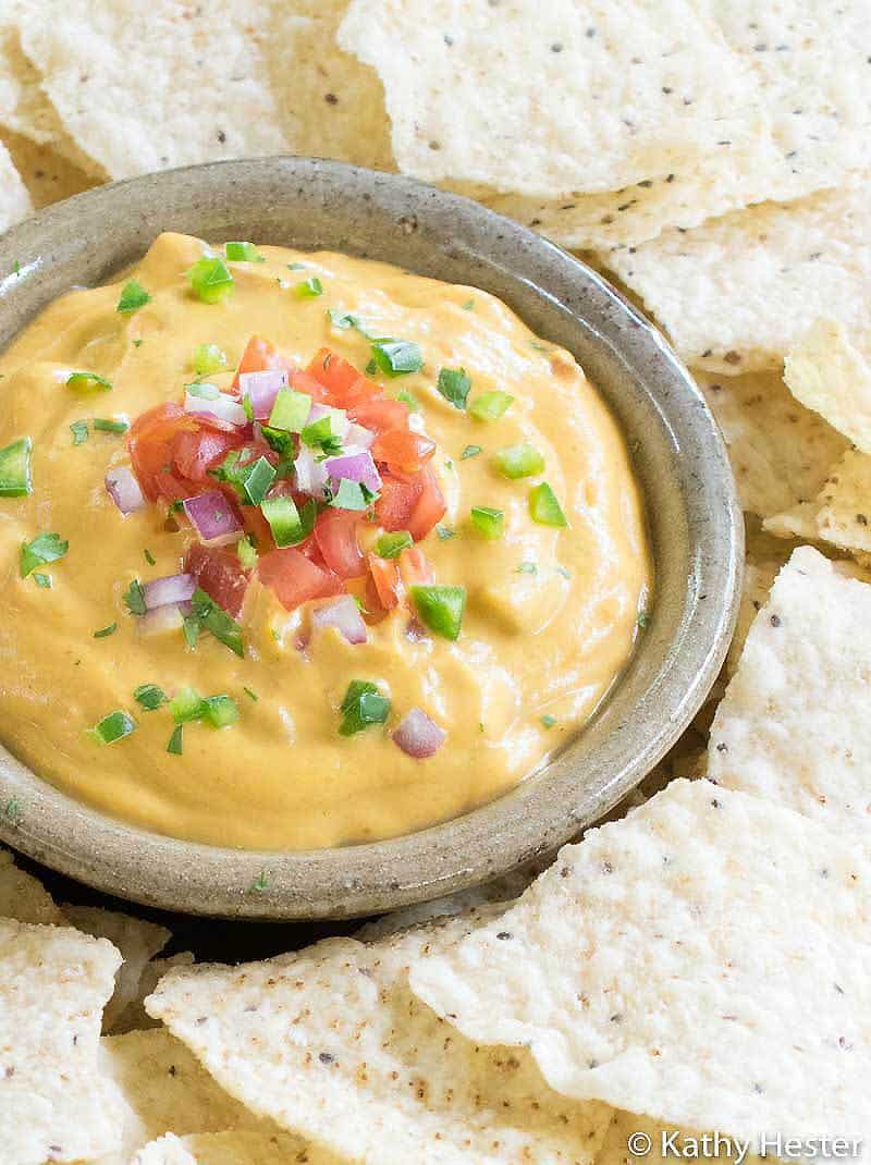 Kathy's Famous Spicy Instant Pot Cauliflower Queso