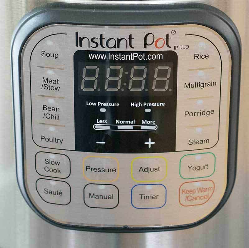 Instant pot meat button sale