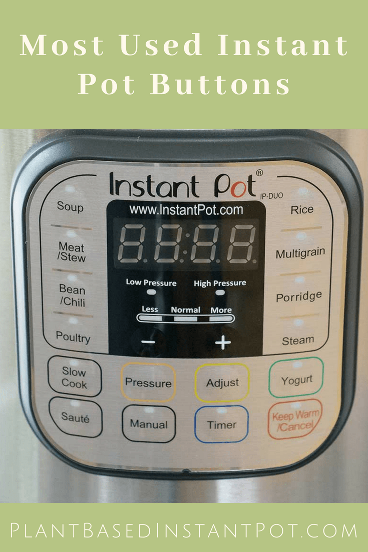 Adjust button discount on instant pot