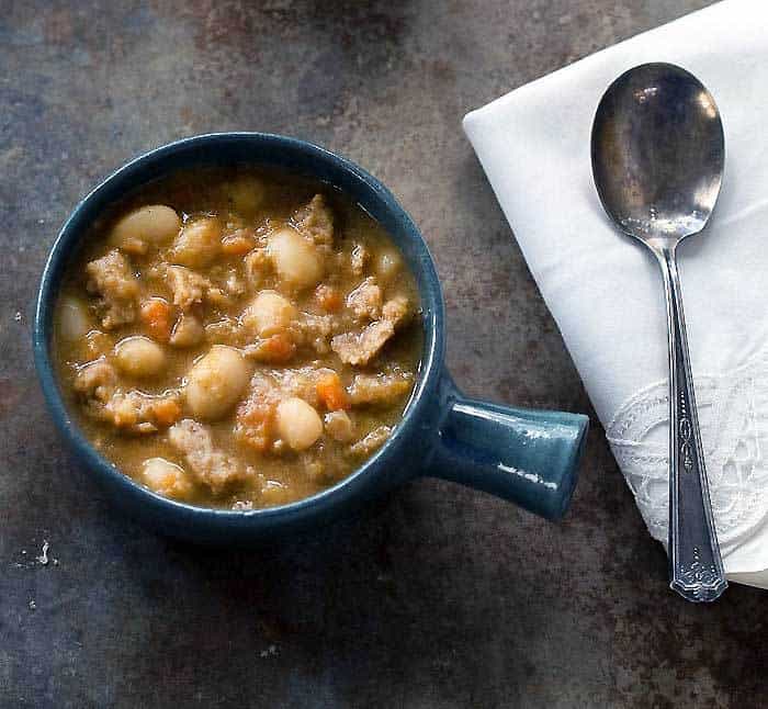 Instant Pot Caballero Bean and Soy Curl Chili