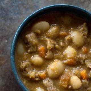 Instant Pot Caballero Bean and Soy Curl Chili