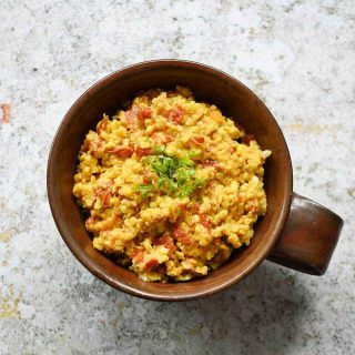 Instant Pot Yellow Split Peas with Tomatoes (Tarka Dal)