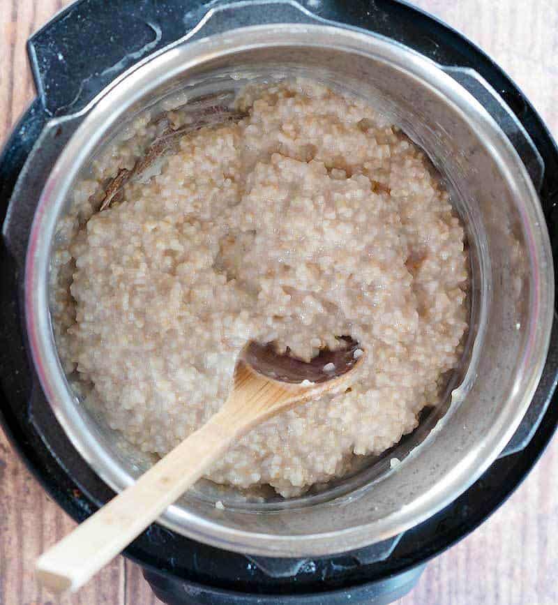 Instant Pot Steel Cut Oats Basics and Recipe