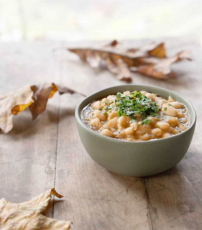 Vegan Instant Pot Jackfruit White Bean Chili