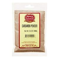 Spicy World Ground Cardamom Powder 3.5oz (Cardamon)