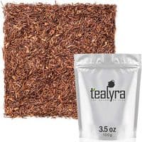 Tealyra - Pure Rooibos Herbal Tea - African Red Bush Loose Leaf Tea - High in Antioxidants - Relax - Detox - Low Blood Pressure - Kids Welcome - Caffeine-Free - Organically Grown - 100g (3.5-ounce)