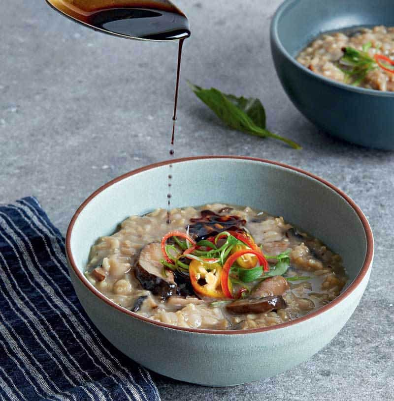 Mushroom Congee Recipe