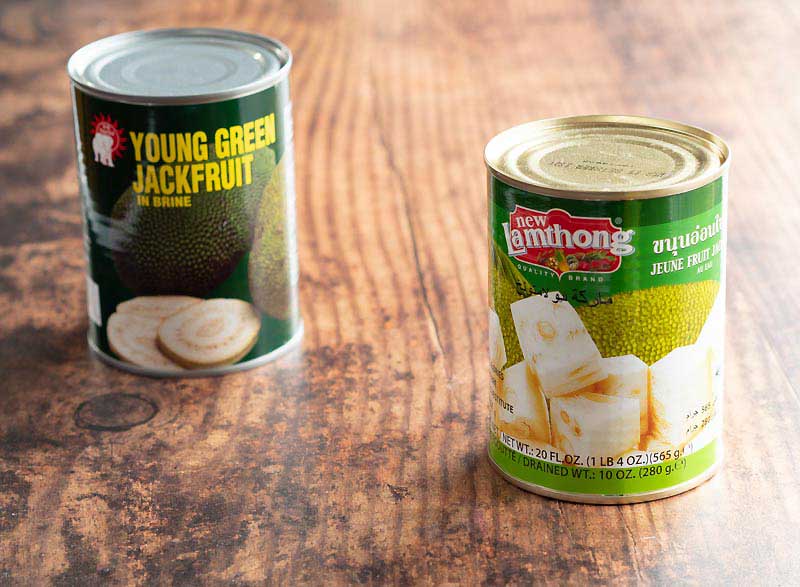 Jackfruit in cans