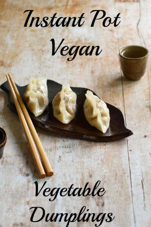Vegan Instant Pot Vegetable Dumplings