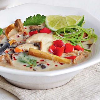 Slow Cooker Jackfruit Tom Kha Gai Recipe