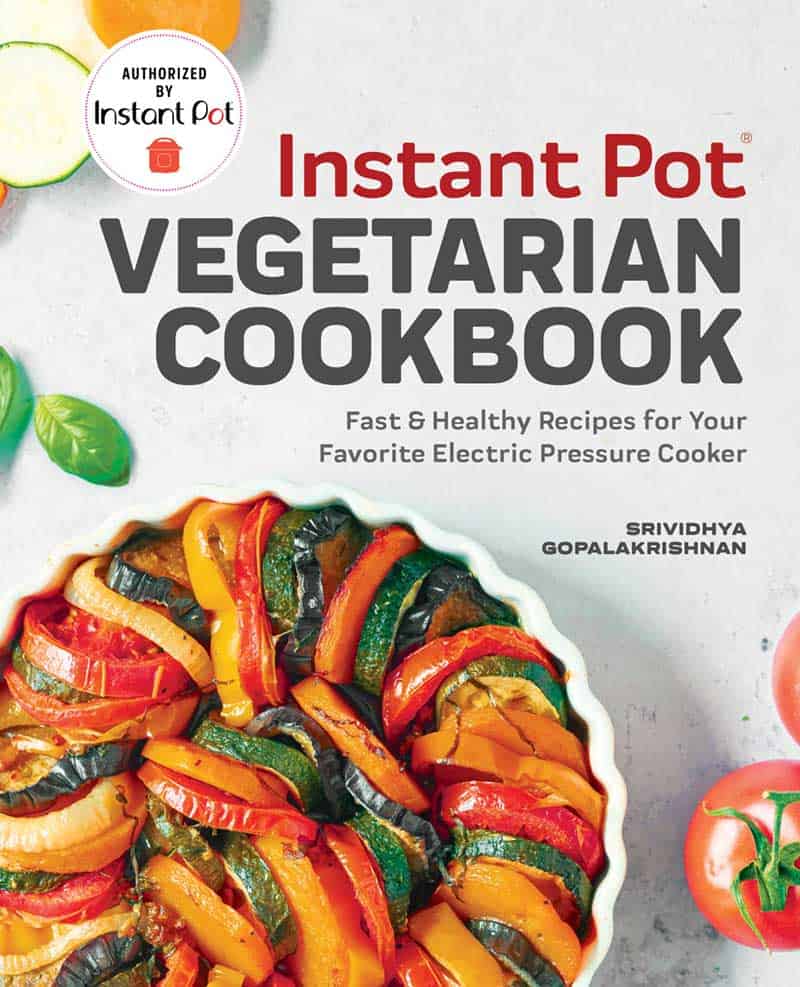 Instant Pot Vegetarian Cookbook Cover