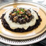 Instant Pot Black Lentils and Forbidden Rice with Cauliflower and Butternut Squash